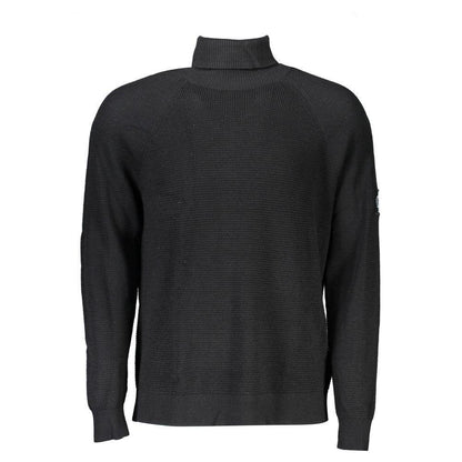 Calvin Klein Black Wool Mens Sweater