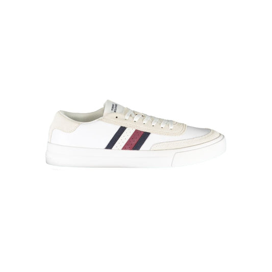 Tommy Hilfiger White Polyester Athletic Sneakers Tommy Hilfiger