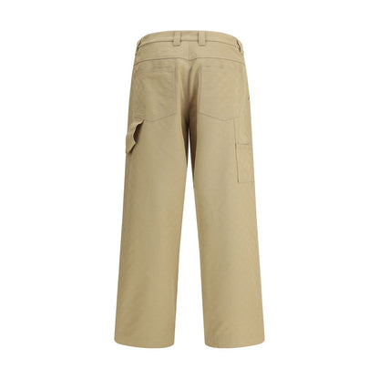 Gucci Beige Cotton Casual Pants