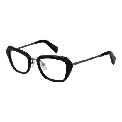 Yohji Yamamoto Black Plastic Glasses (Frames) Yohji Yamamoto