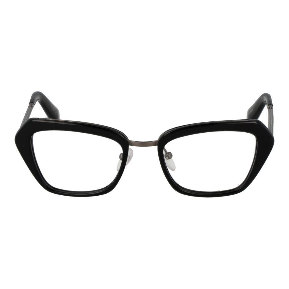 Yohji Yamamoto Black Plastic Glasses (Frames) Yohji Yamamoto