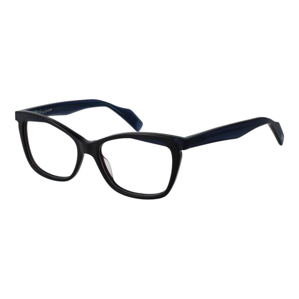 Yohji Yamamoto Blue Plastic Glasses (Frames) Yohji Yamamoto