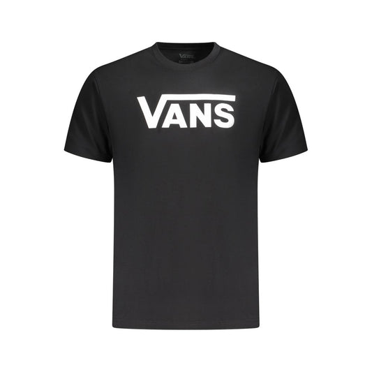 Vans Nero Cotton Men's T-Shirt