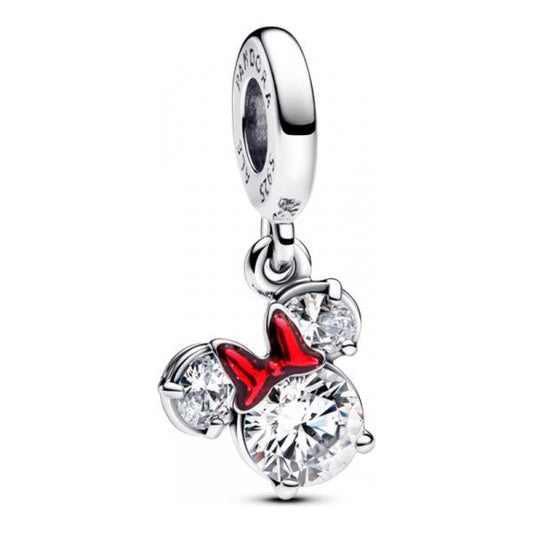 PANDORA CHARMS DISNEY COLLECTION Mod. DISNEY MINNIE MOUSE SILHOUETTE DANGLE DESIGNER FASHION JEWELLERY PANDORA