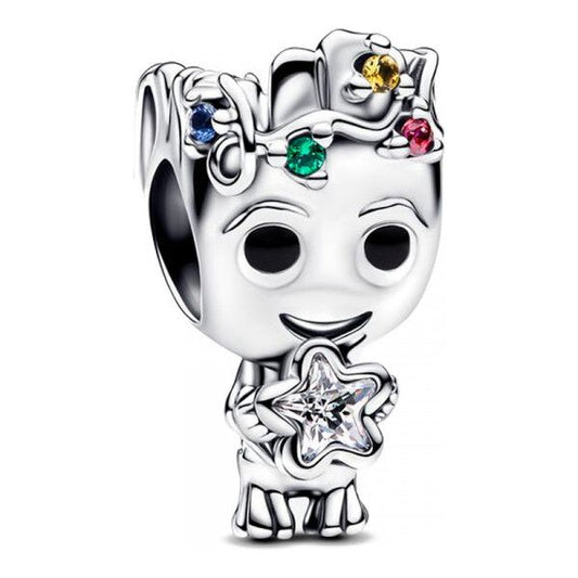 PANDORA CHARMS MARVEL COLLECTION Mod. GROOT STAR DESIGNER FASHION JEWELLERY PANDORA