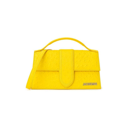 Jacquemus Yellow Leather Handbag