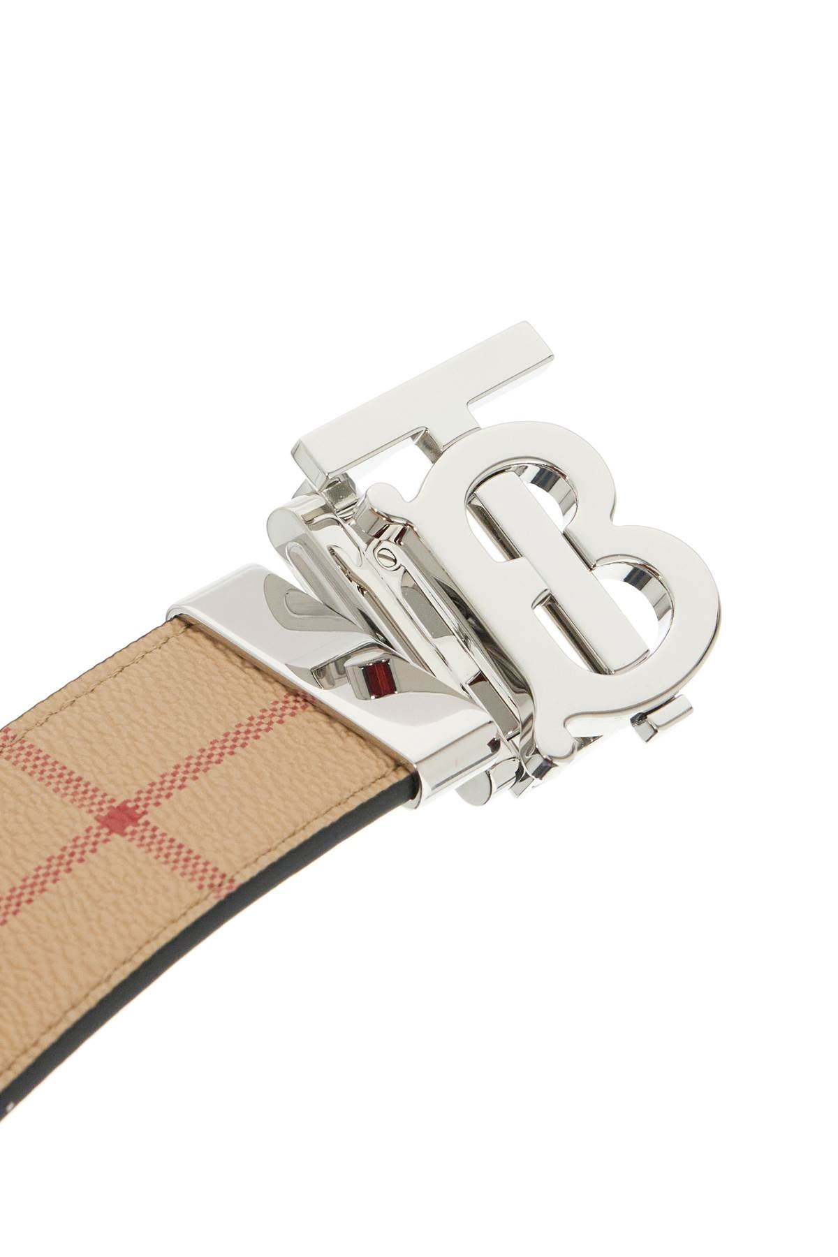 Burberry Burberry check reversibile belt