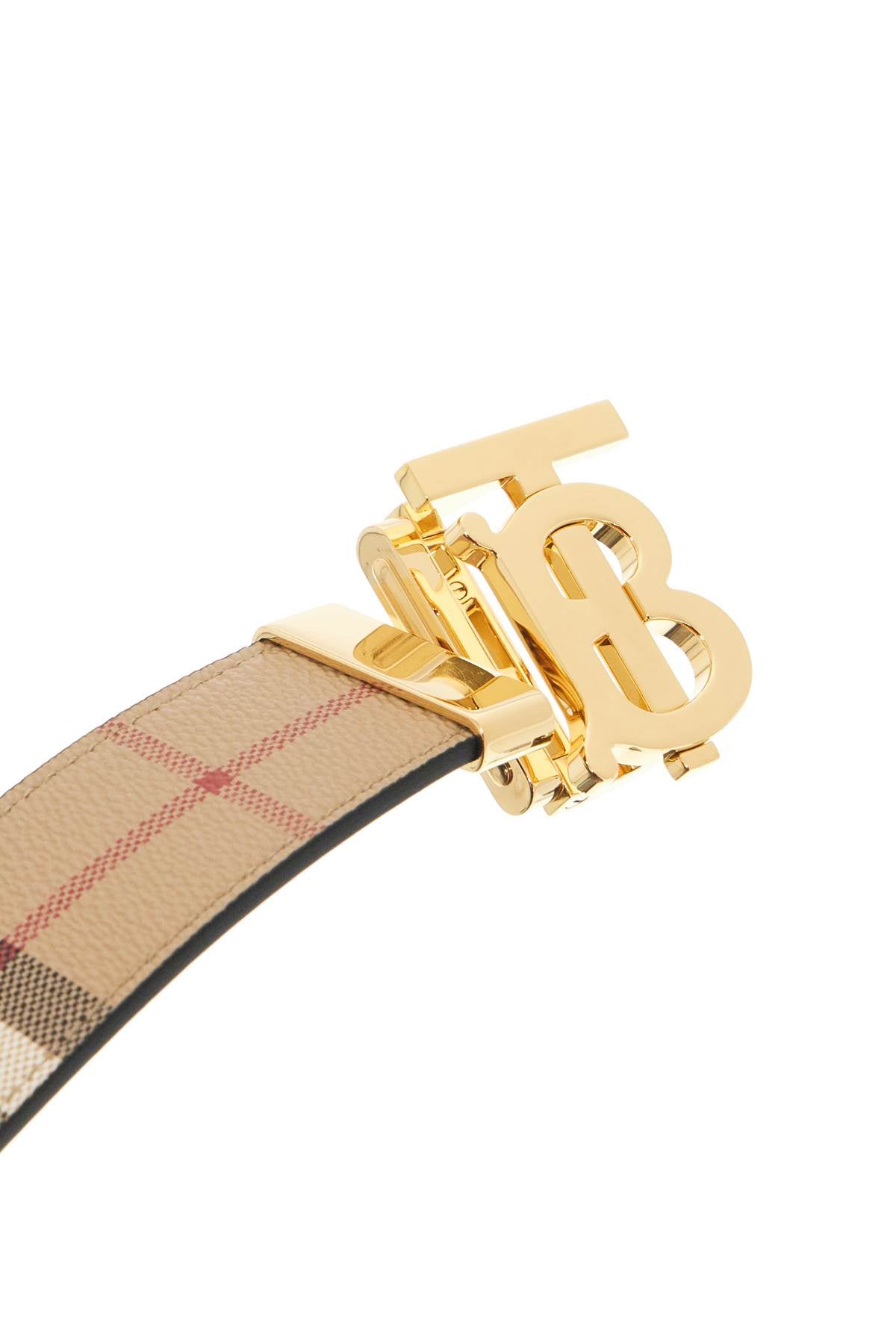 Burberry Burberry reversible tb check belt