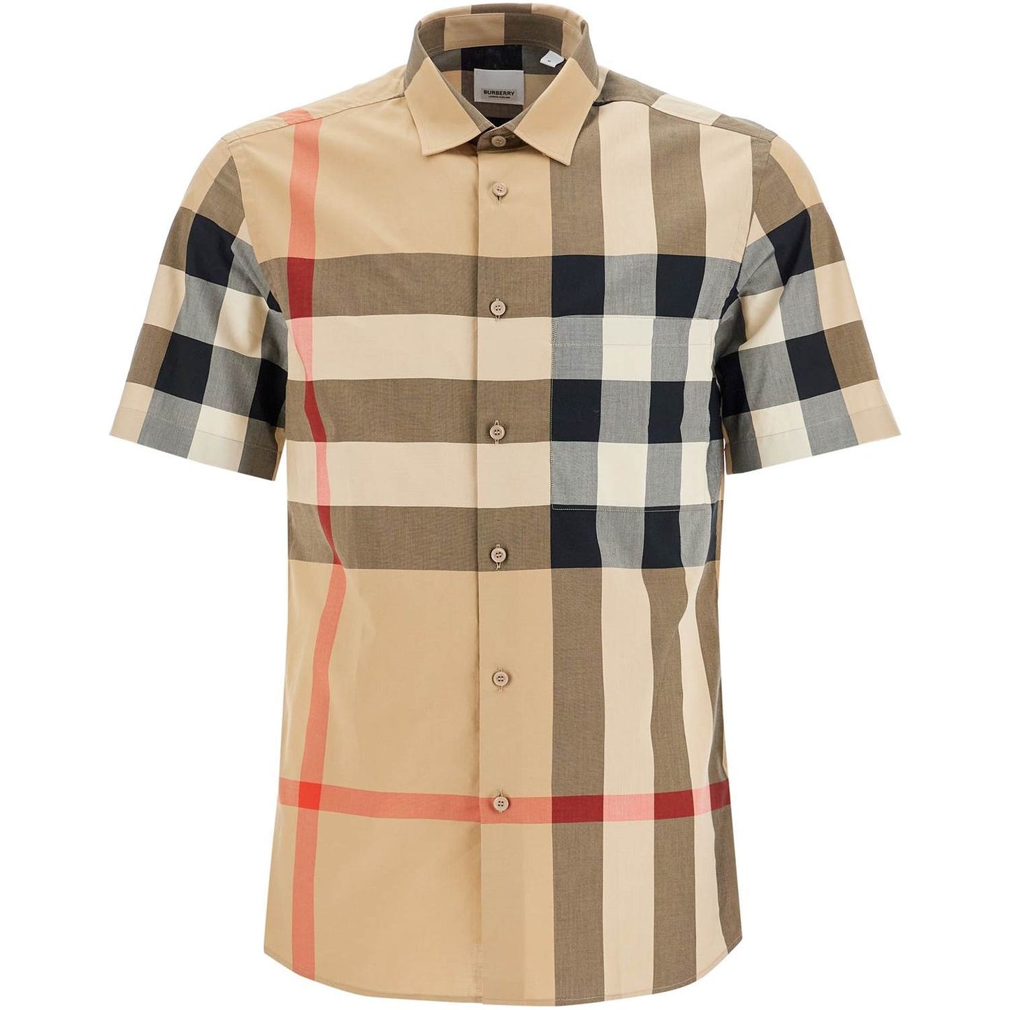 Burberry short sleeve summerton shirt Shirts Burberry