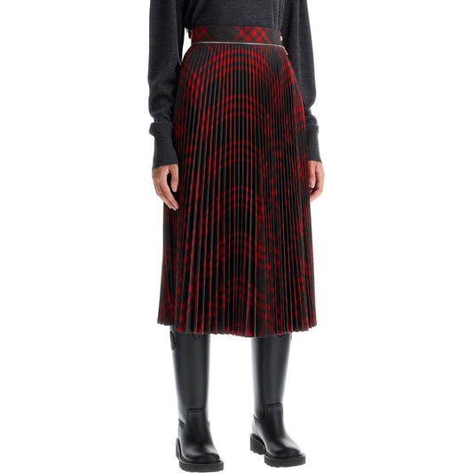 Burberry 'folded pleat check Skirts Burberry