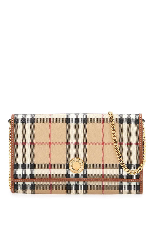 Burberry ered\n\ncheckered mini crossbody bag