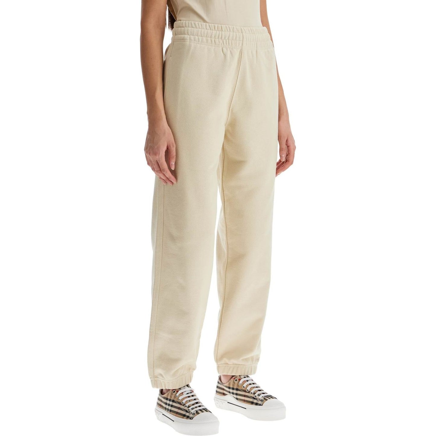 Burberry joggers with patch logo Trousers Burberry