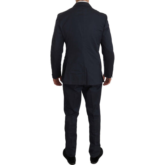 Romeo Gigli Elegant Blue Two-Piece Suit Suit Romeo Gigli