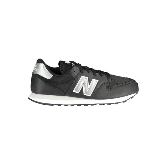 New Balance Black Polyester Men Sneaker