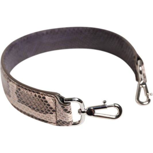 Dolce & Gabbana Beige Exotic Leather Handbag Accessory Shoulder Strap 1728,67345645728,Bags,Dolce & Gabbana,Leather Accessories - Women - Bags,Material: 100% Python Leather,New with tags,Women,Women - Bags Dolce & Gabbana WMB455