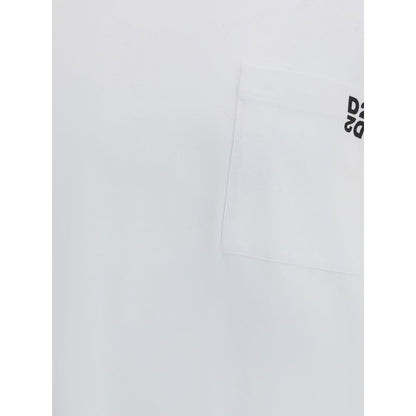 Dsquared² White Cotton T-Shirt