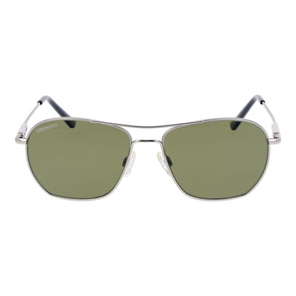 Serengeti Silver Metal Sunglasses