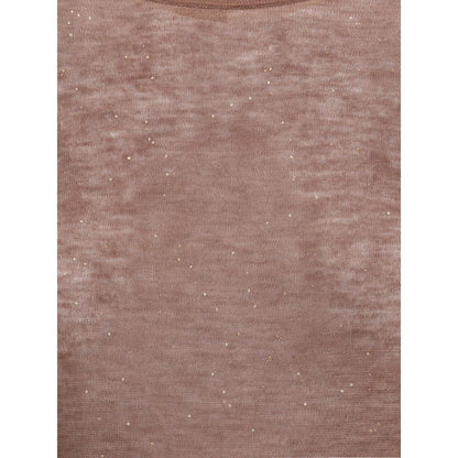 PINKO Brown Wool Sweatshirt