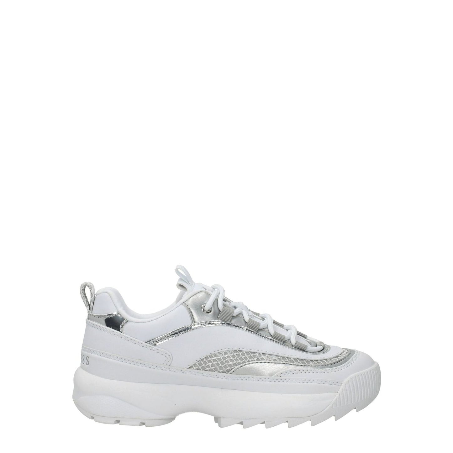 Guess White Polyethylene Chunky Sneakers