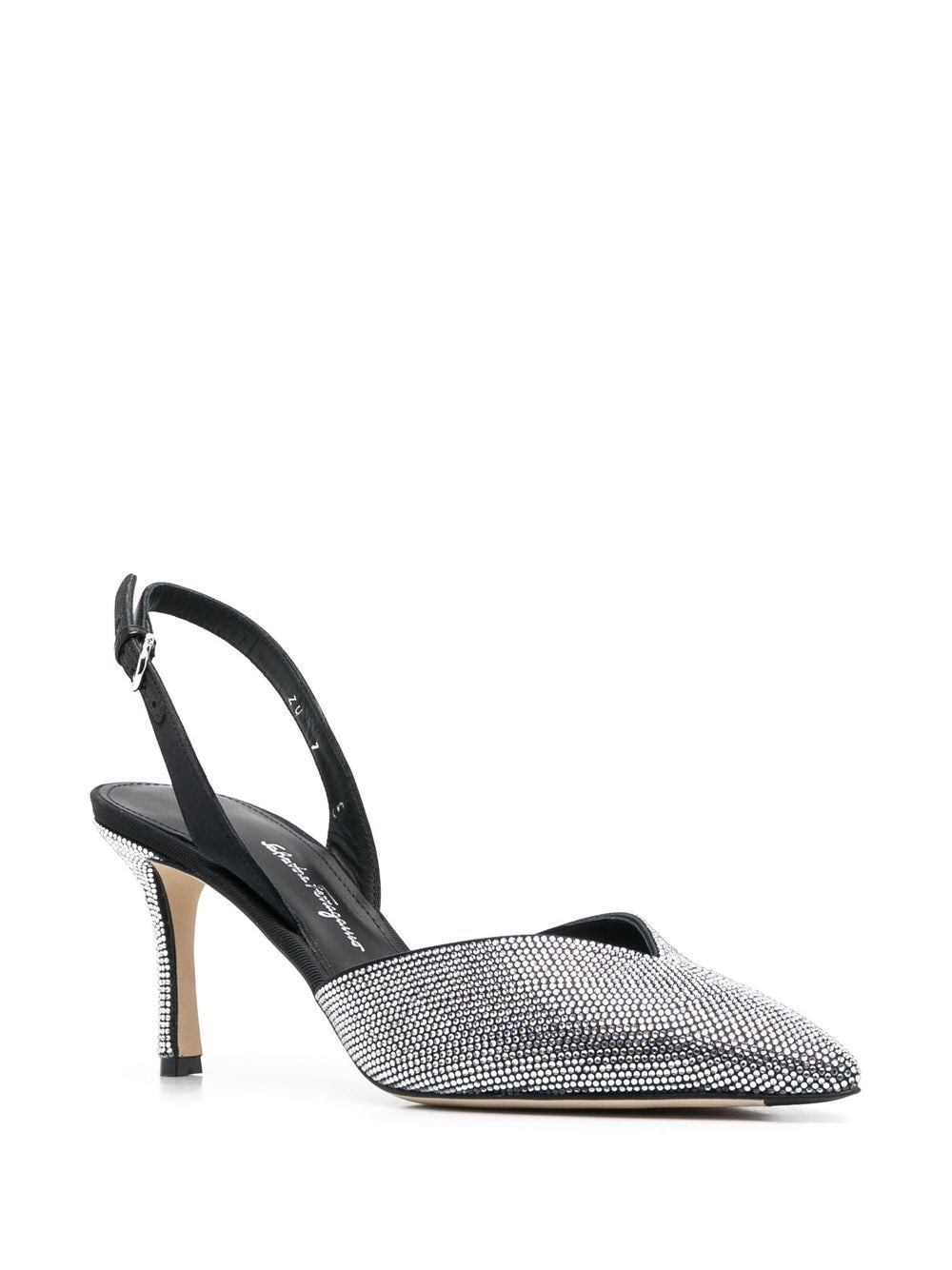 Ferragamo Ileen 80mm slingback pumps Black Medium Heel Ferragamo