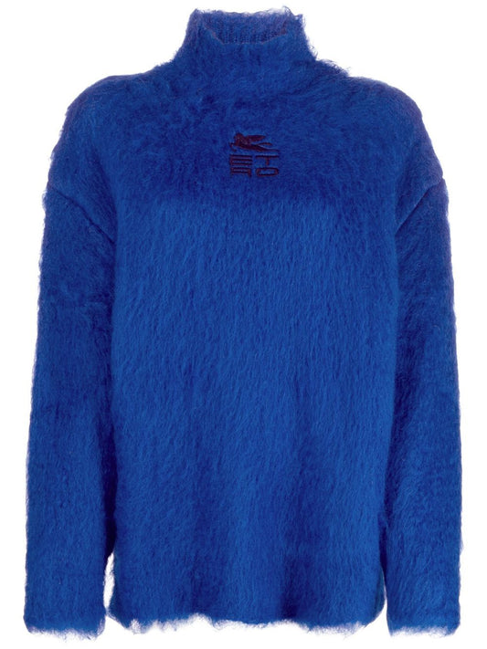 Etro Sweaters Blue Topwear Etro