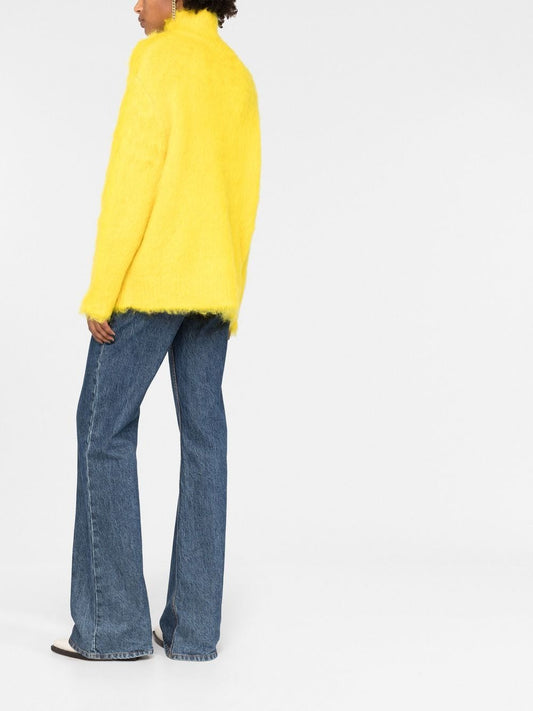 Etro Sweaters Yellow Topwear Etro