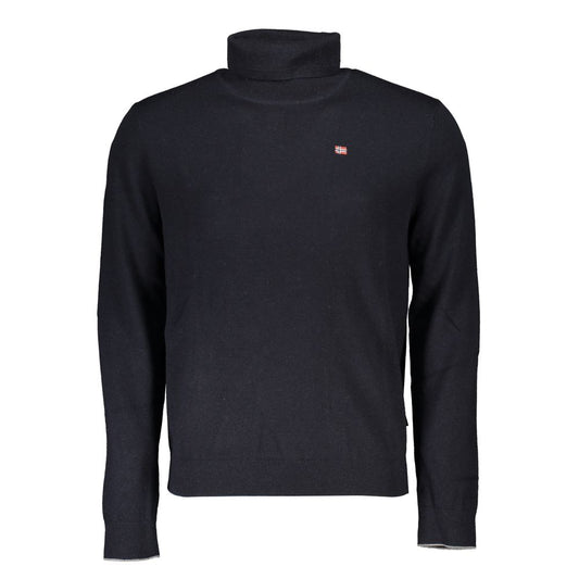 Napapijri Black Tessuto Men Sweater