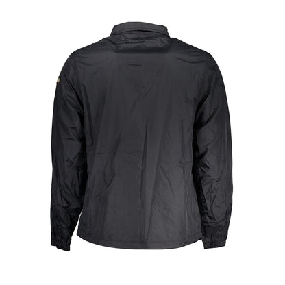 Napapijri Black Polyester Men Jacket