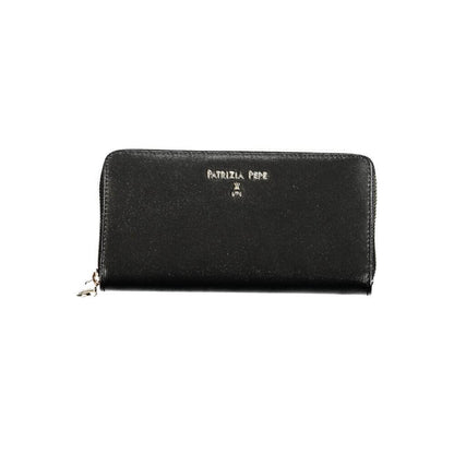 Patrizia Pepe Black Leather Women Wallet