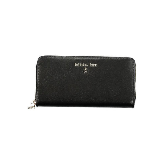 Patrizia Pepe Black Leather Wallet