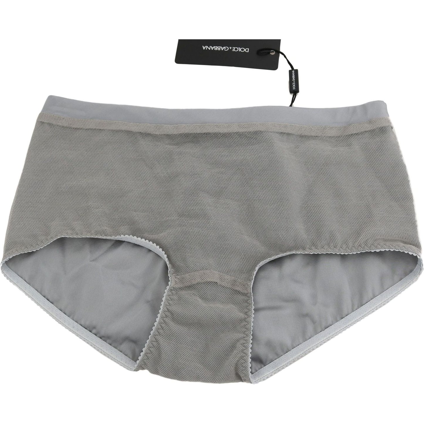 Dolce & Gabbana Shimmering Silver Stretch Cotton Underwear Dolce & Gabbana