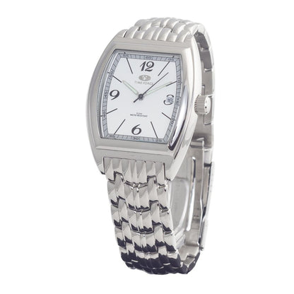 Time Force Silver Stainless Steel Dress Watch