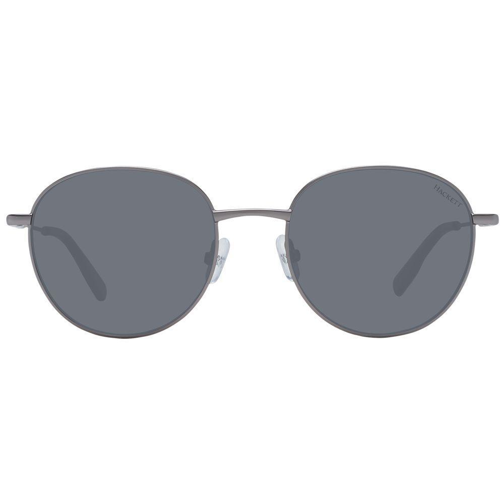 Hackett Gray Metal Sunglasses