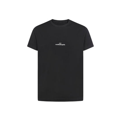 Margiela Black Cotton T-Shirt