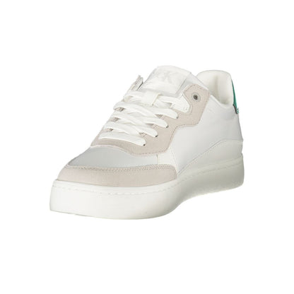 Calvin Klein Bianco Polyurethane Men Sneaker