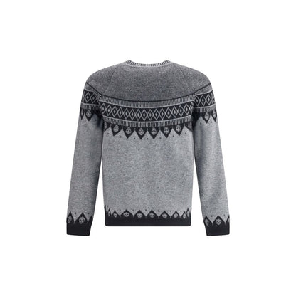Alexander McQueen Gray Wool Sweatshirt