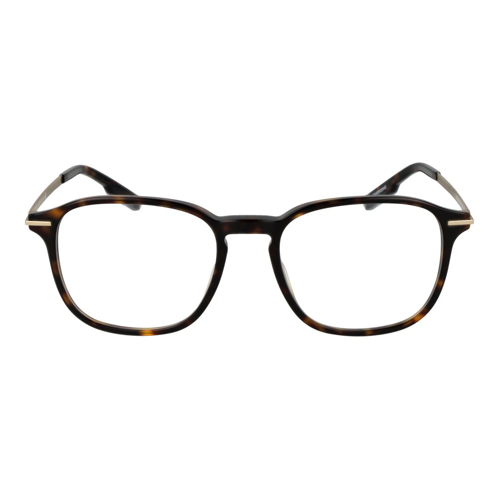 Ermenegildo Zegna Brown Acetate Glasses (Frames)