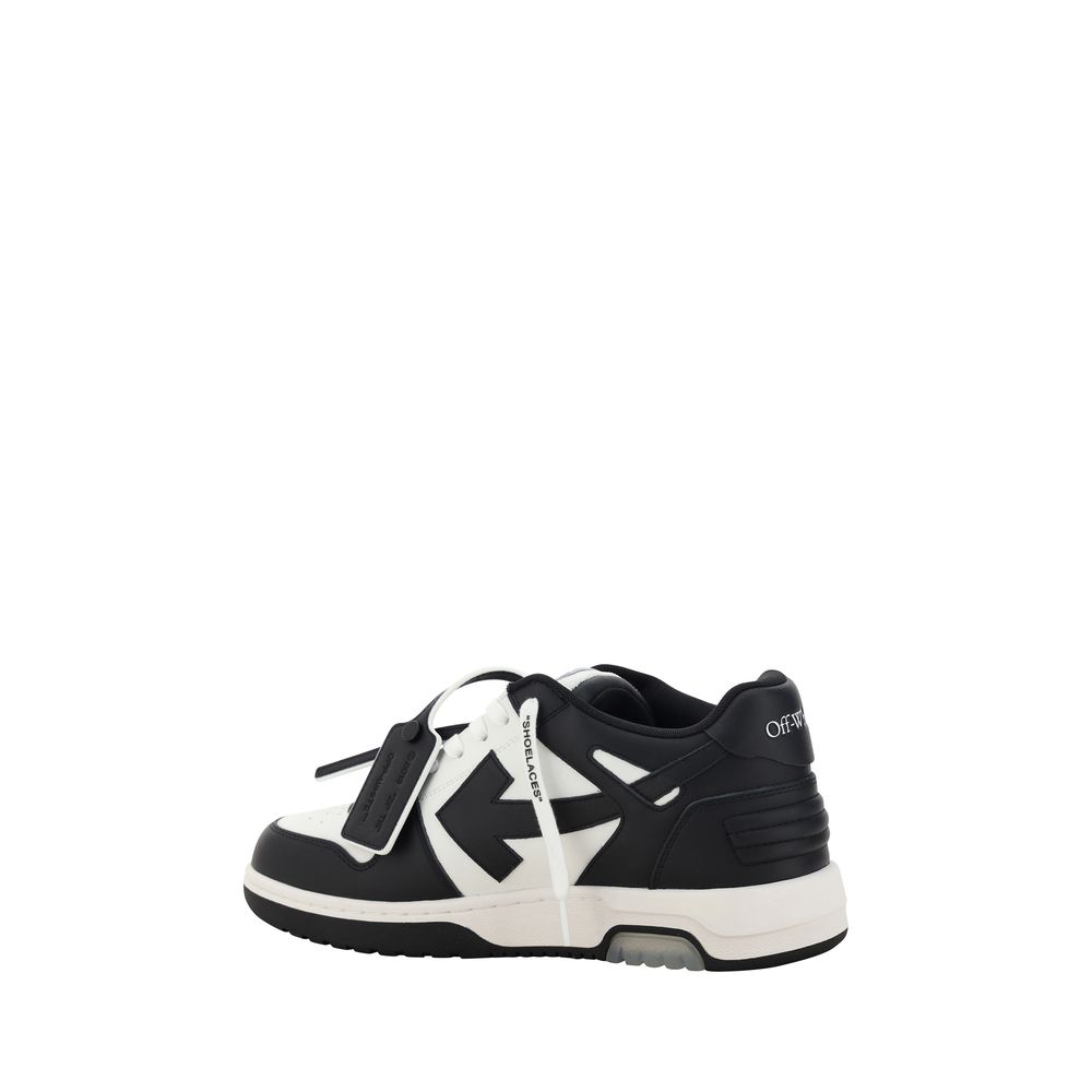 Off-White Black Rubber Low Top Sneakers
