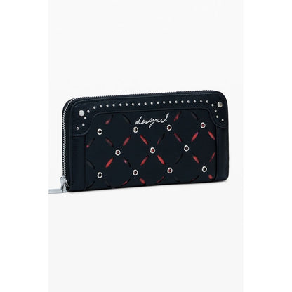 Desigual Nero Polyurethane Women Wallet