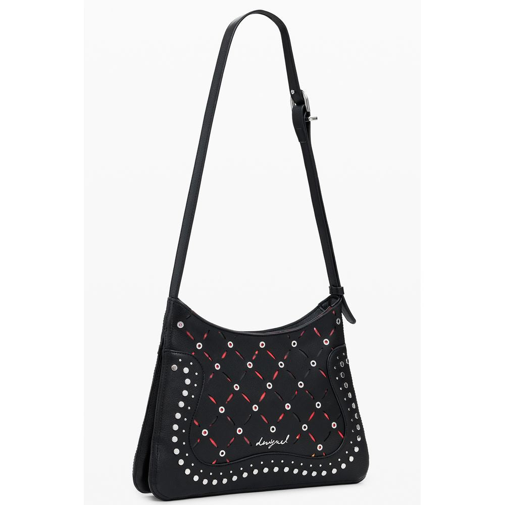 Desigual Black Polyurethane Women's Shoulder Bag