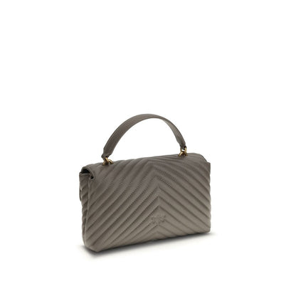 PINKO Gray Calf Leather Bos Taurus Wallet