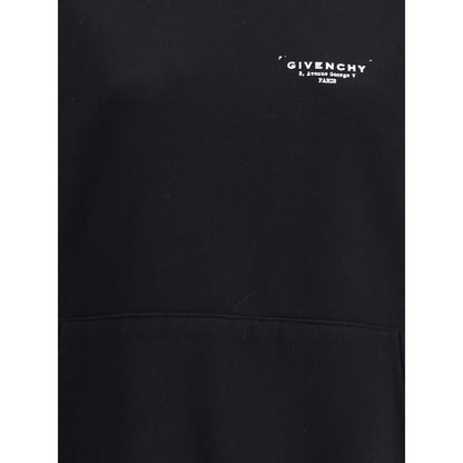 Givenchy Black Cotton Sweatshirt