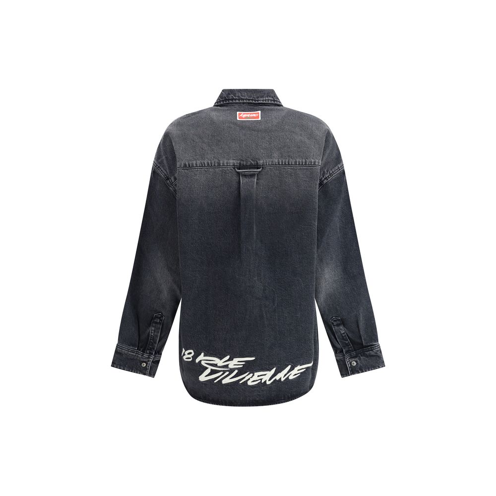 Kenzo Black Denim Shirt