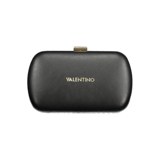 Mario Valentino Black Polyurethane Women Handbag