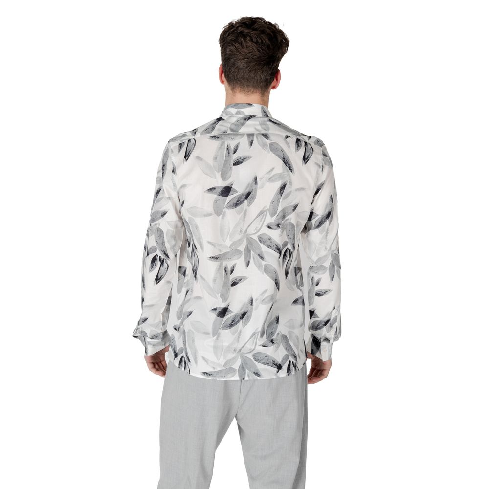 Antony Morato White Viscose Shirt