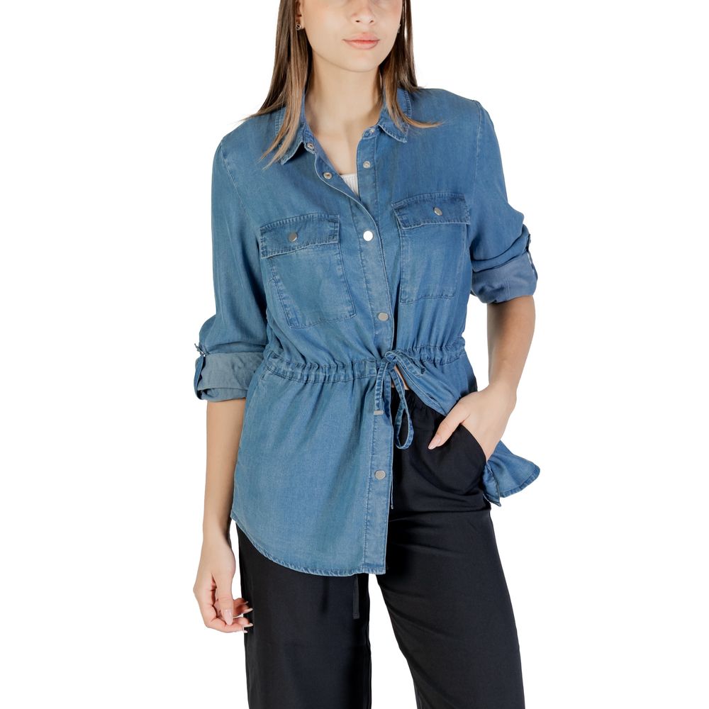 Only Blue Tencel Blouse