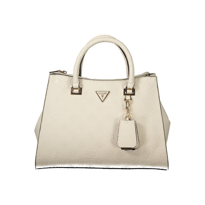 Guess Jeans Beige Polyurethane Women's Handbag