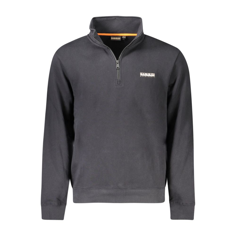 Napapijri Black Cotton Mens Sweatshirt