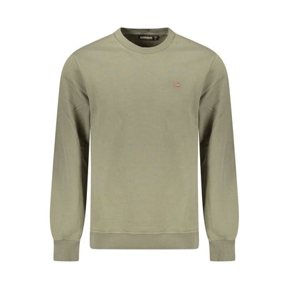 Napapijri Verde Cotton Men's Sweatshirt