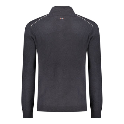 Napapijri Black Wool Mens Sweater